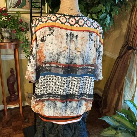 Clover Canyon Multicolor Floral Blouse - Picture 3 of 5